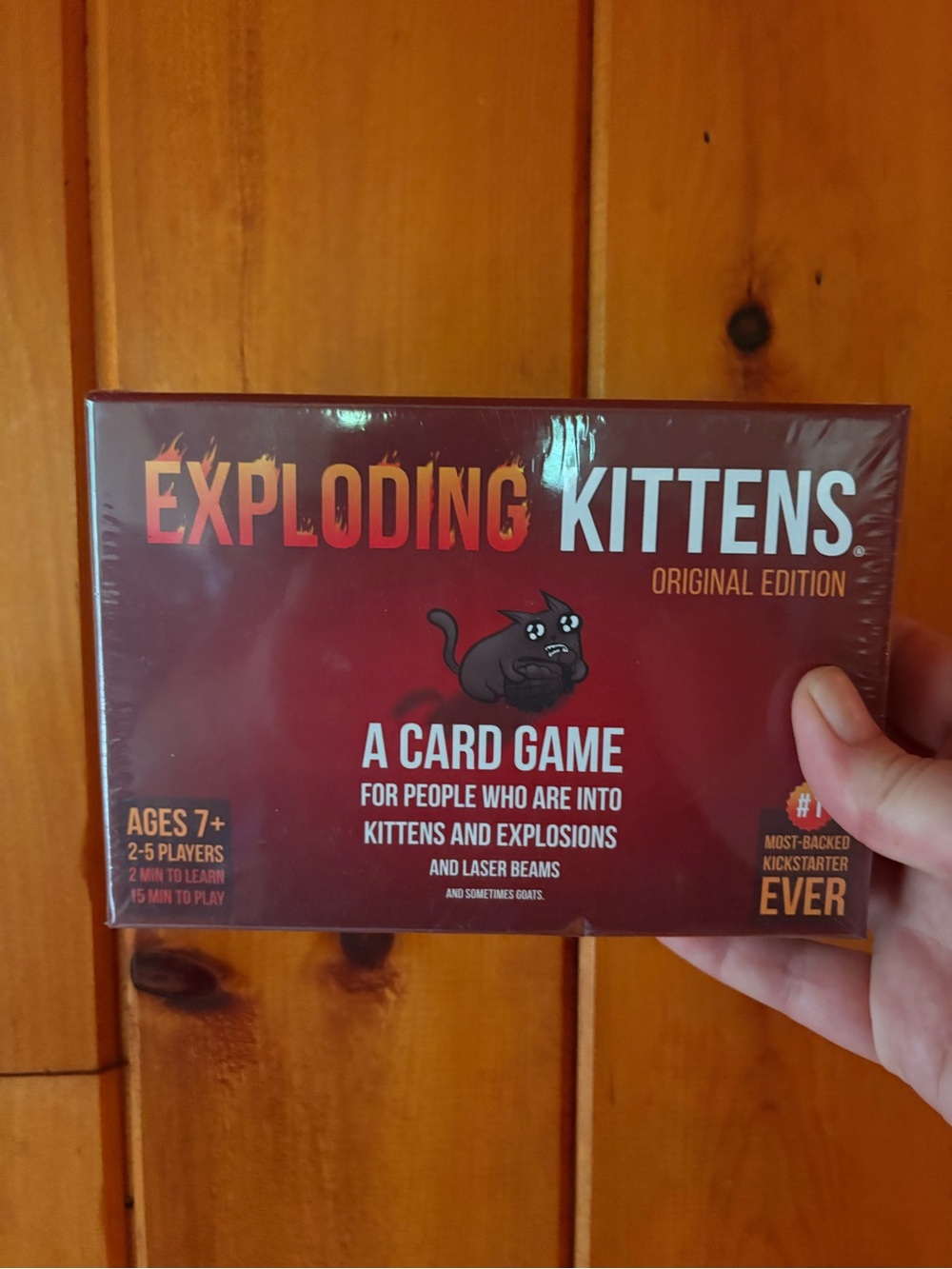 Exploding kittens card game new